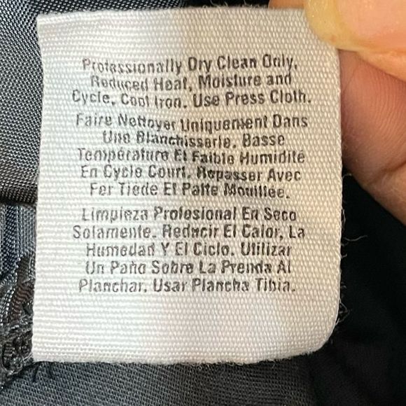 DKNY Womens Black Flare Leg Pants Size 4 - Picture 10 of 13